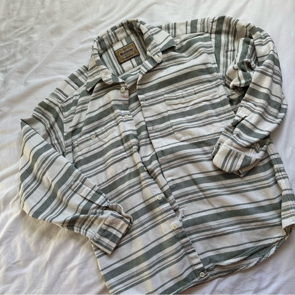 Vintage Striped Button Up shirt